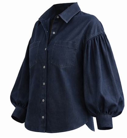 Puff-Sleeve blouse