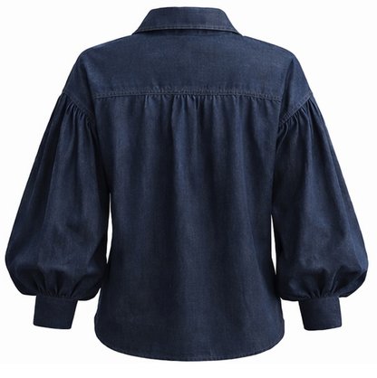 Puff-Sleeve blouse